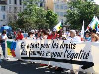 Marche mondiale des femmes à Marseille 05.2005